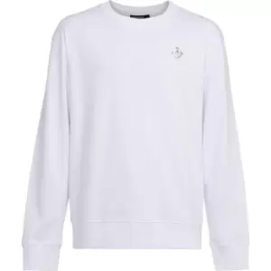 Image of J LINDEBERG Ivar Interlock Sweatshirt - White