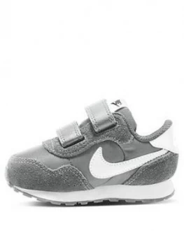 image of Nike Md Valiant Infant Trainer, Grey/White, Size 4.5