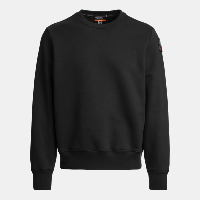 Image of Parajumpers K2 Crew Sweatshirt Black 541 male S