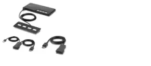 Image of Belkin F1DN104MOD-PP-4 KVM switch Black