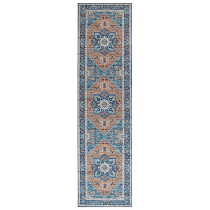 Image of Beliani Rug Ritapuram Multicolour 80 X 300 Cm