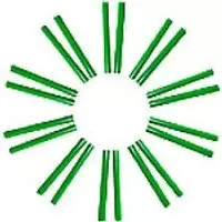 image of A-Star Claves AP4102GRPK Green Pack of 10