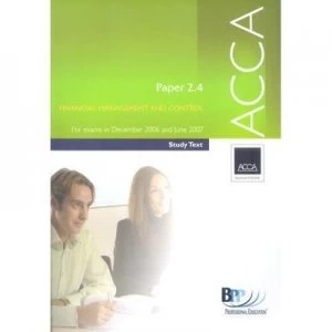 Image of Financial Management and Control by Association of Chartered Certified Accountants Paperback