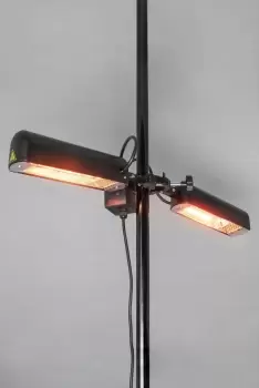 image of 1600W 2 Lamp Parasol Radiant Heater