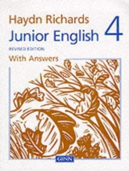 Image of Haydn Richards Junior English Pupil Book 4 with Answers -1997 Edition Book