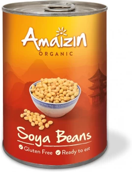 Image of Amaizin Organic Soya Beans - 400g