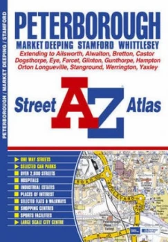 Image of Peterborough A-Z Paperback