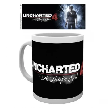 image of Uncharted 4 - A Thiefs End Logo Mug