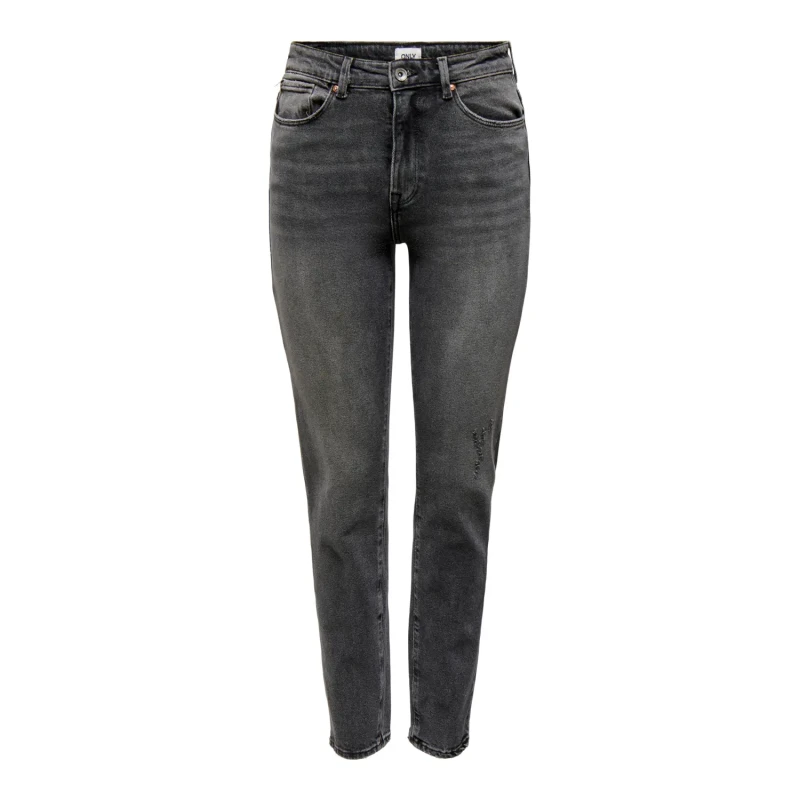 Image of Only Slim Fit Jeans with High Waist Denim Grey Women W25 L32;W28 L32;W29 L30;W31 L32