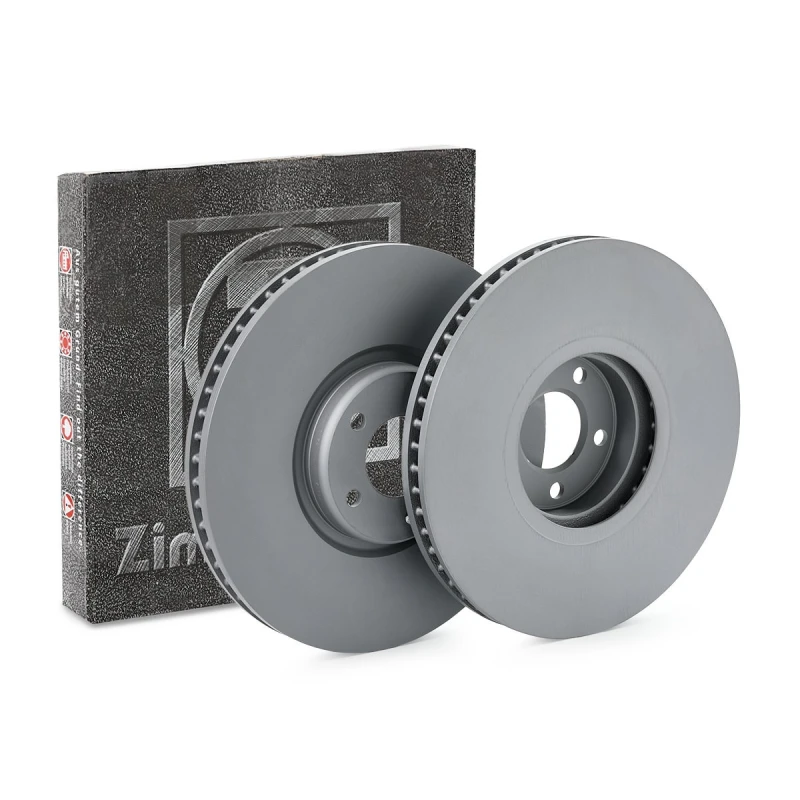 Image of ZIMMERMANN 150.2918.20 Brake disc Front Axle Right, internally vented, Coated, High-carbon Brake Disc (82)