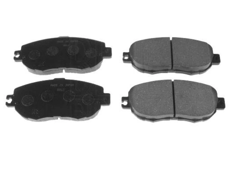 Image of Blue PRINT ADT34255 Brake pad set Front Axle Brake Pad Set,disc brake (402)