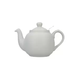 image of Farmhouse Filter 2 Cup Teapot Nordic Grey - London Pottery