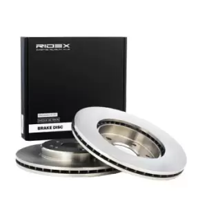 Image of RIDEX Brake disc Internally Vented 82B0290 Brake rotor,Brake discs MERCEDES-BENZ,C-Klasse Limousine (W202),C-Klasse T-modell (S202)