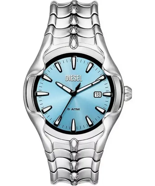 Diesel DZ2200 Mens Vert (44mm) Light Blue Dial / Stainless Watch