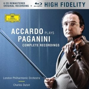 image of Accardo Plays Paganini Complete Recordings by Salvatore Accardo CD Album