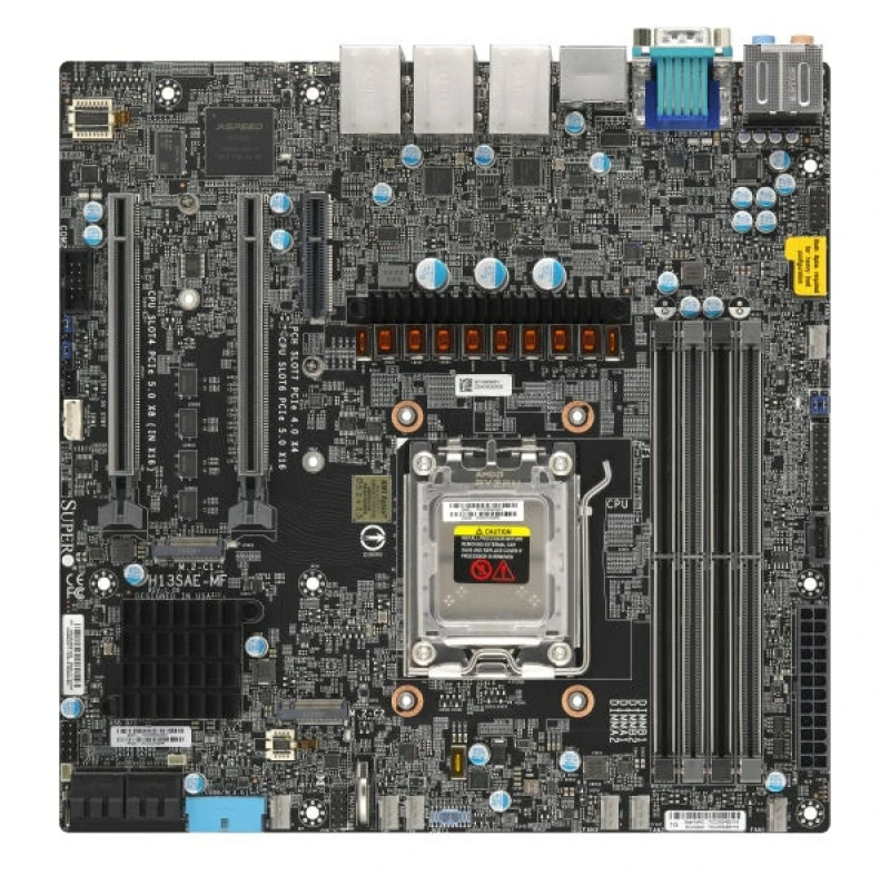 Image of Supermicro MBD-H13SAE-MF AMD B650 Socket AM5 micro ATX