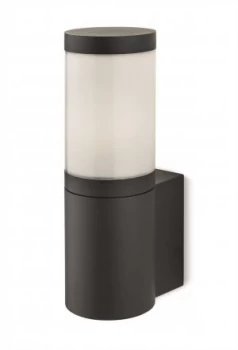 Image of 1 Light Outdoor Wall Light Graphite IP54, E27