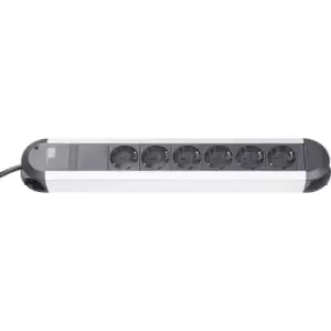 image of Bachmann 331010 Power strip 6x Aluminium , Black PG connector