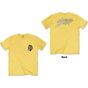 Image of Angel Dust - Creature Unisex Large T-Shirt - Yellow