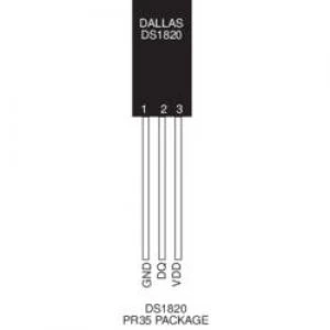 Image of Temperature sensor Maxim Integrated DS18S20 55 up to 125 C TO