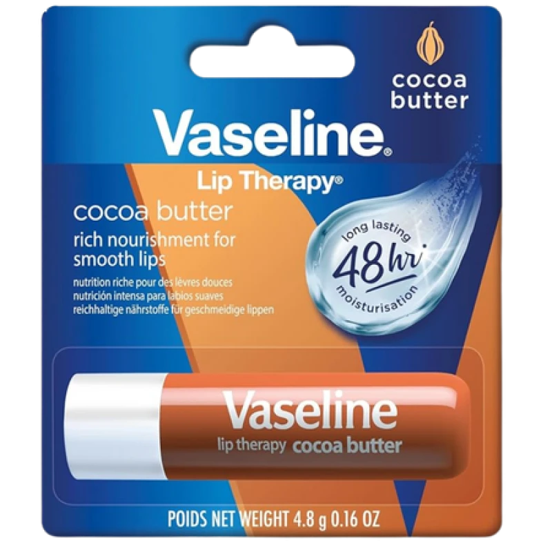 Image of Vaseline Cocoa Butter Lip Balm 4.8g
