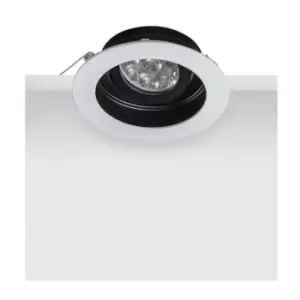 image of Netlighting Shipka Recessed Downlight Spot 1 Light Zinc Casting Black - ZM-S022