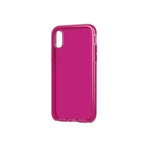 Image of Tech 21 Evo Check Phone Case for iPhone X - Fuchsia