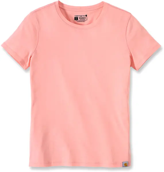 Image of Carhartt Relaxed Fit Lightweight Crewneck Ladies T-Shirt, pink, Size XS for Women