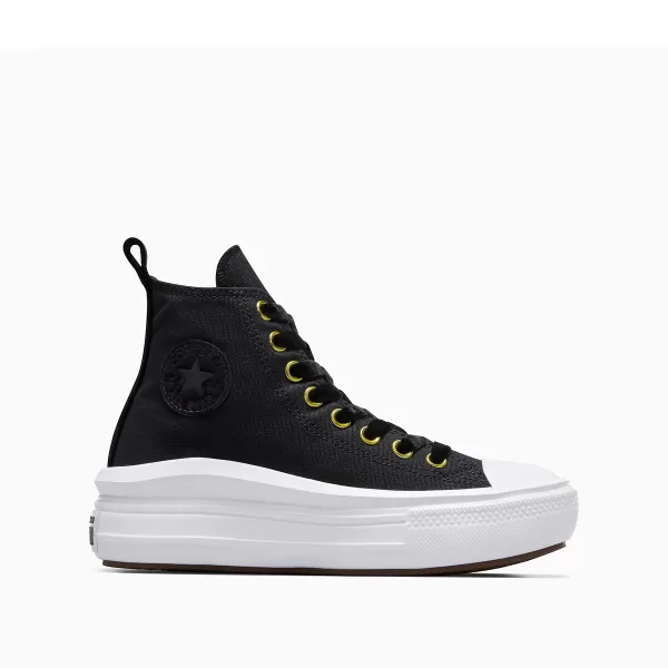 Image of Kids All Star Move Velvet Dreams Canvas High Top Trainers