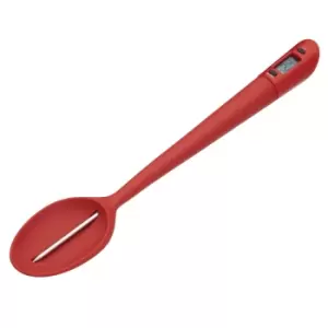 Image of Homemade Silicone Thermo Spoon Red