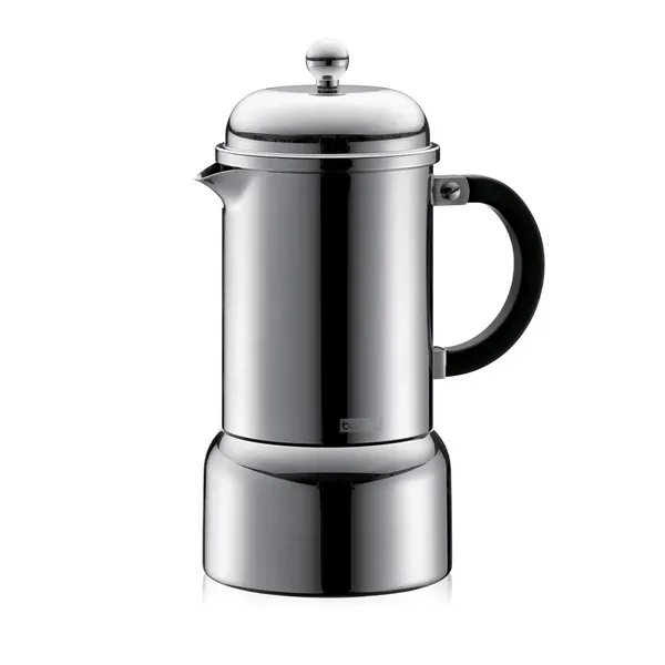 image of Bodum Chambord 10619-16 6 Cup Stovetop Espresso Coffee Maker