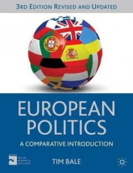 Image of European Politics by Tim Bale Paperback