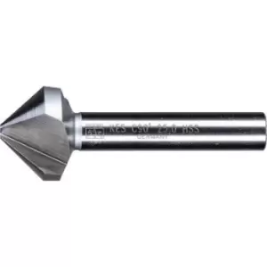 image of Pferd HSS Conical and Deburring Countersink 90 Diameter 25mm Shank Diameter 10m