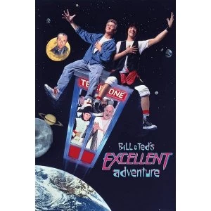 Image of Bill and Ted Excellent Adventure Poster