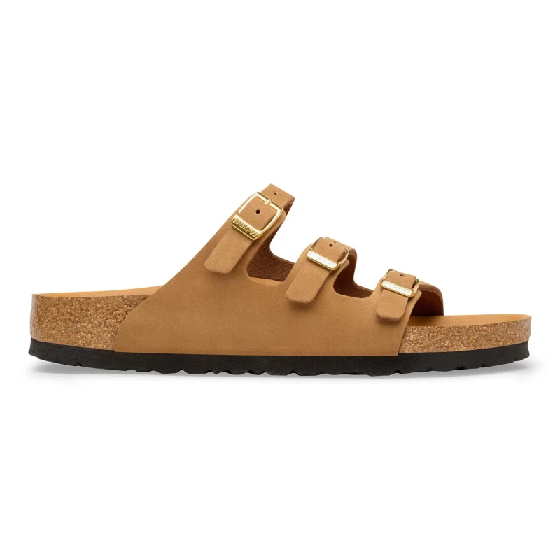 Image of Birkenstock Womens sandals Birkenstock Florida Nubuck Marron Female 40