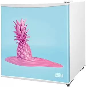 image of Kuhla KTTF4GB-1018 43L Pineapple Design Mini Fridge