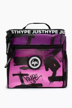 image of HYPE Pink PU LUNCH BAG