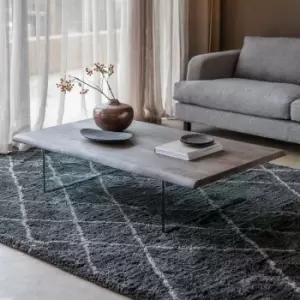 Image of Fearne Grey Wood Coffee Table - Caspian House