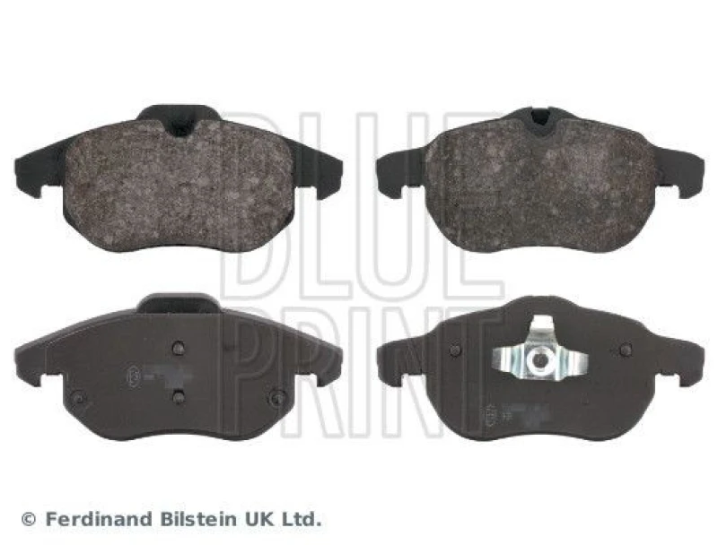 Image of Blue PRINT Brake pad set Blue PRINT ADW194210