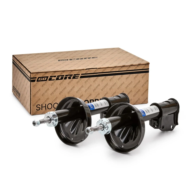 Image of goCORE GCH540970 Shock absorber Front Axle, Oil Pressure, Twin-Tube, Suspension Strut, Bottom Clamp Shock Absorber (854)