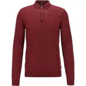 image of Boss Lumberto Polo Shirt - Red