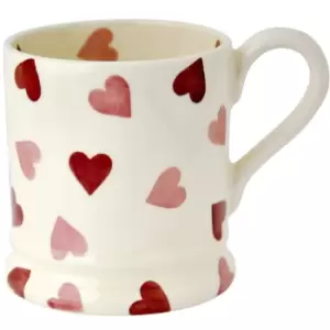 image of Emma Bridgewater Pink Hearts Half Pint Mug