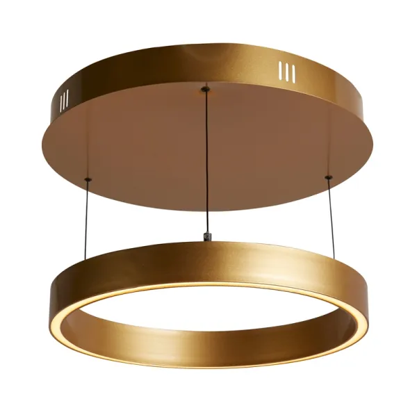 Image of Searchlight Layla Gesture Medium LED Ceiling Pendant Light - Gold