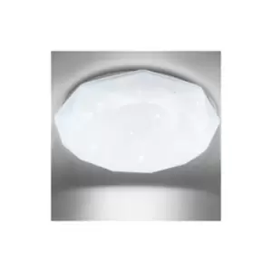 Image of ExtraStar 12W LED Diamond Ceiling Light, 26cm (dia), 6500K Daylight
