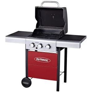 Image of Outback Meteor 3-Burner Gas BBQ