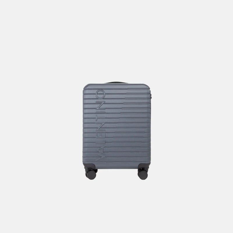 Image of Valentino Mercury Hard Suitcase Gun Metal unisex 28in/76cm