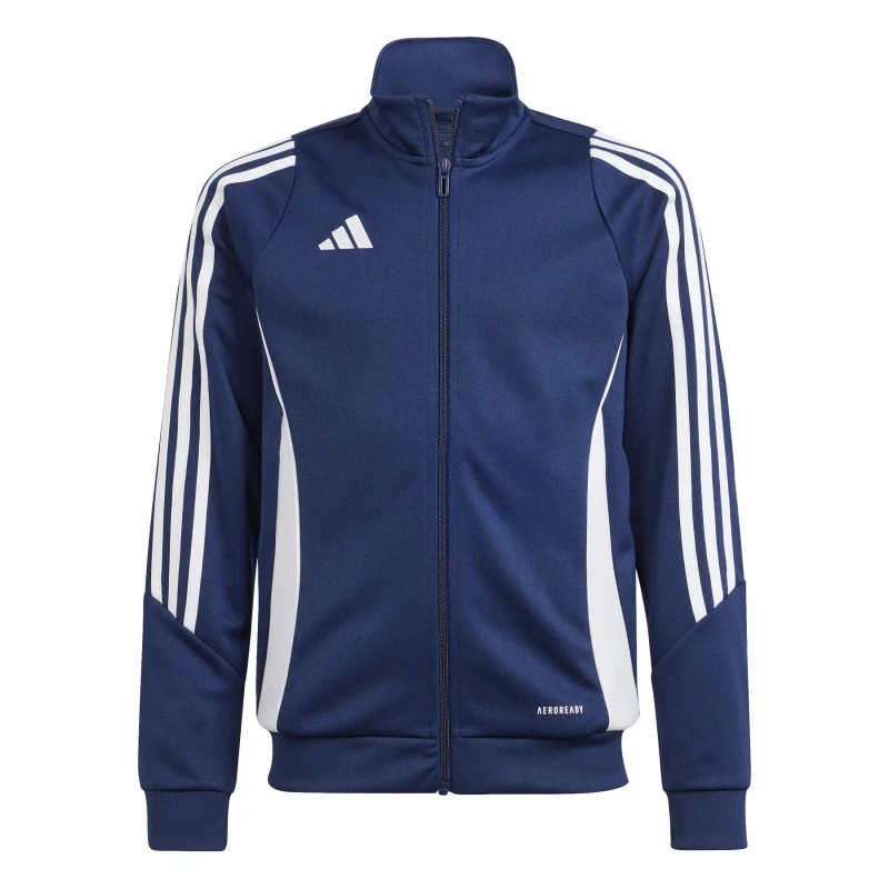 Image of adidas Tiro 24 Training Tracksuit Top Juniors - Blue Blue 7 - 8 Years