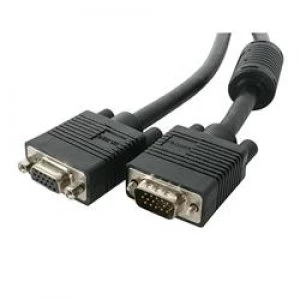 Image of StarTech.com 25ft Coax High Resolution VGA Monitor Extension Cable - HD15 M/F