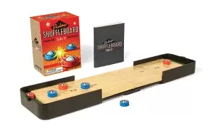 Image of desktop shuffleboard slide it
