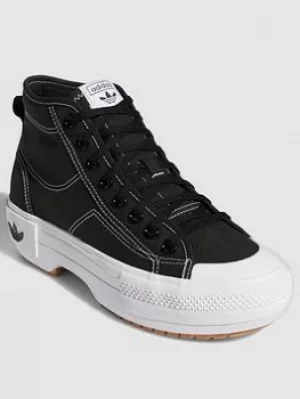Image of adidas Originals Nizza Trek, Black, Size 7, Women